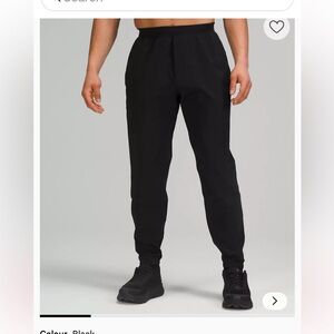 Lululemon black surge pant large - black